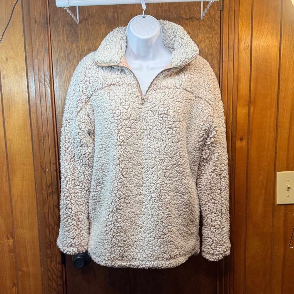 Thread &‎ Supply Cream Sherpa Jacket